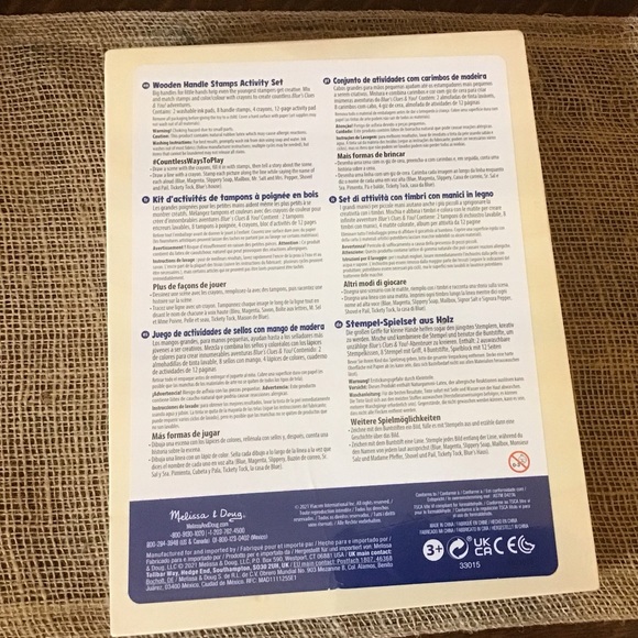 Melissa & Doug Blue’s Clues wooden handle stamps. NWT - Picture 13 of 14